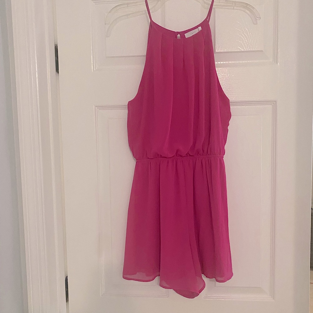 Lush pink romper